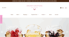 Desktop Screenshot of dreamycreations.com