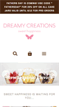 Mobile Screenshot of dreamycreations.com
